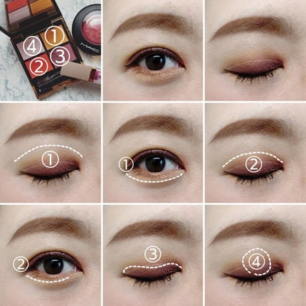 デザイニング カラー アイズ/SUQQU/アイシャドウパレットを使ったクチコミ(4枚目)