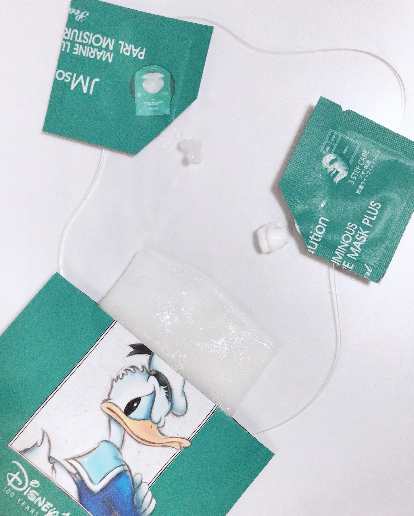 ディズニー100周年記念フェイスマスク マリンルミナスパールモイスチャー シートマスクプラス 真珠エキス/JMsolution-japan edition-/シートマスク・パックを使ったクチコミ（2枚目）