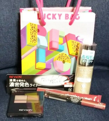 ラッキーバッグ2020/REVLON/メイクアップキットを使ったクチコミ（1枚目）