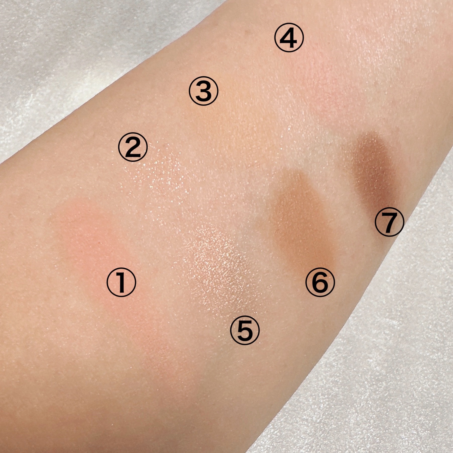 ウォンジョンヨ Ｗ デイリームードアップパレット /Wonjungyo/アイシャドウパレットを使ったクチコミ（3枚目）