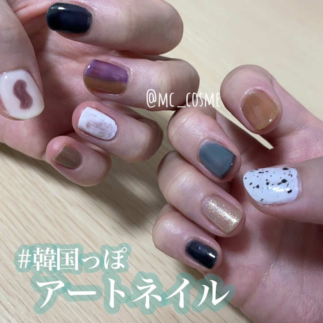 カラフルネイルズ/キャンメイク/マニキュアを使ったクチコミ（1枚目）