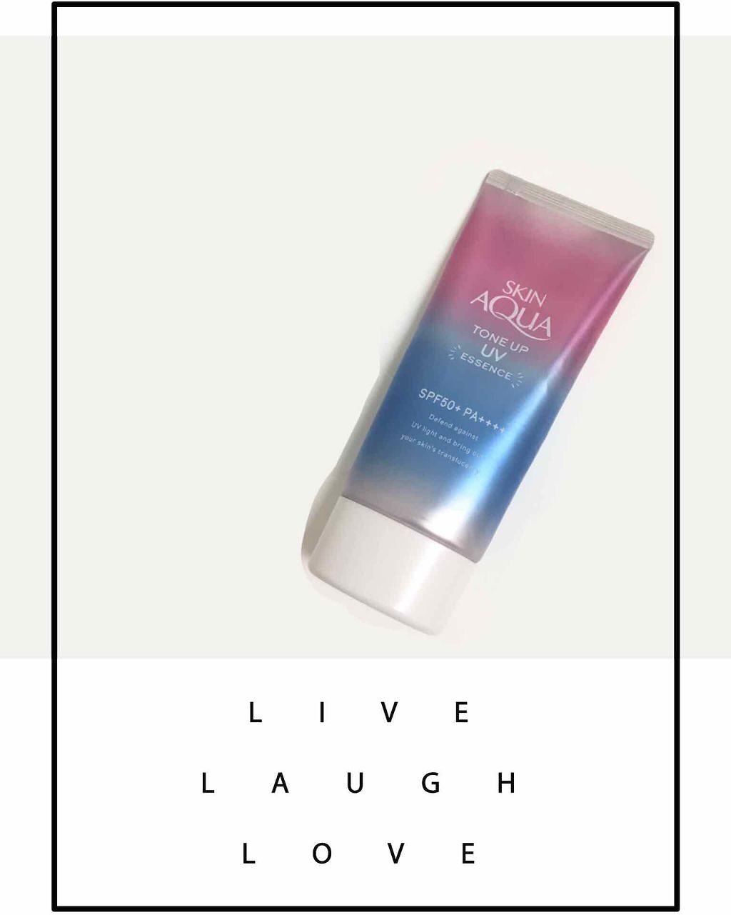 スキンアクア トーンアップUVエッセンス/スキンアクア/日焼け止めクリームを使ったクチコミ（1枚目）