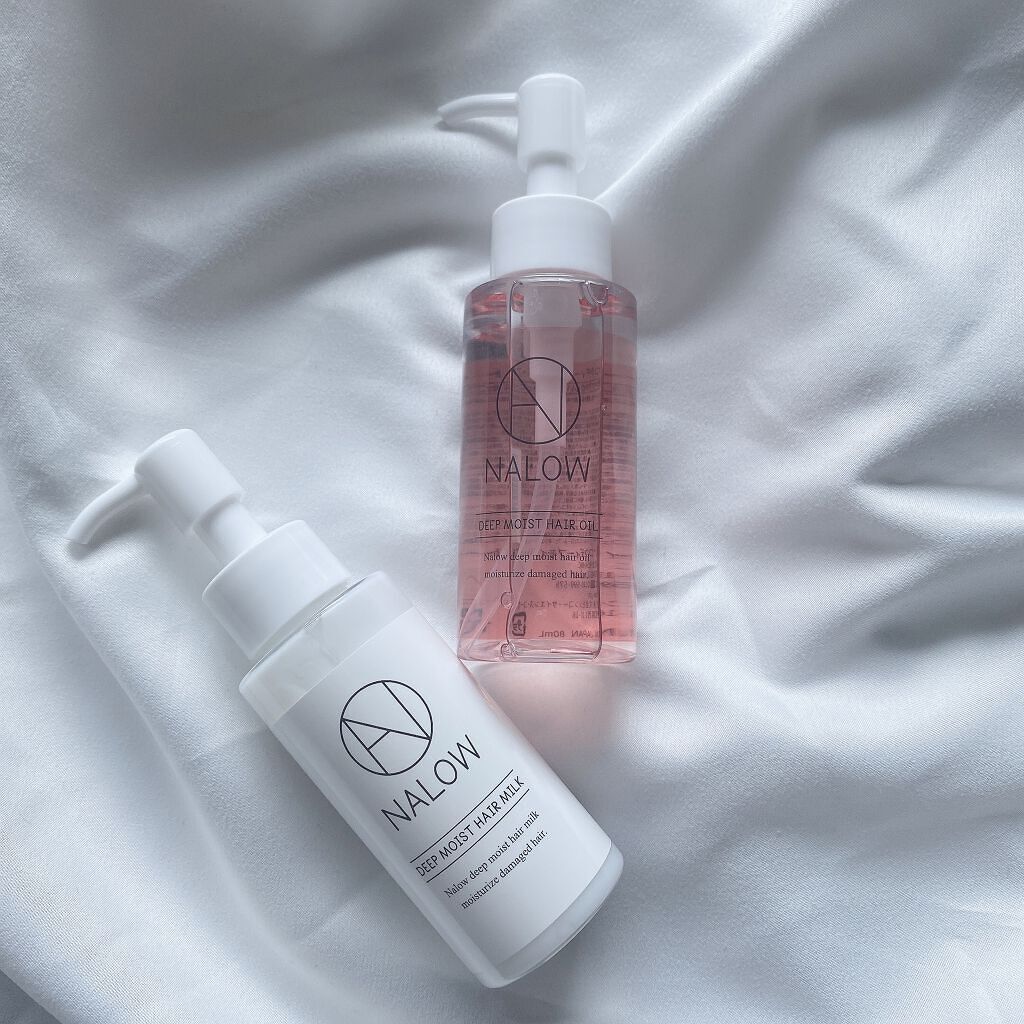 ナロウ ディープモイストヘアオイル/NALOW/ヘアオイルを使ったクチコミ（2枚目）