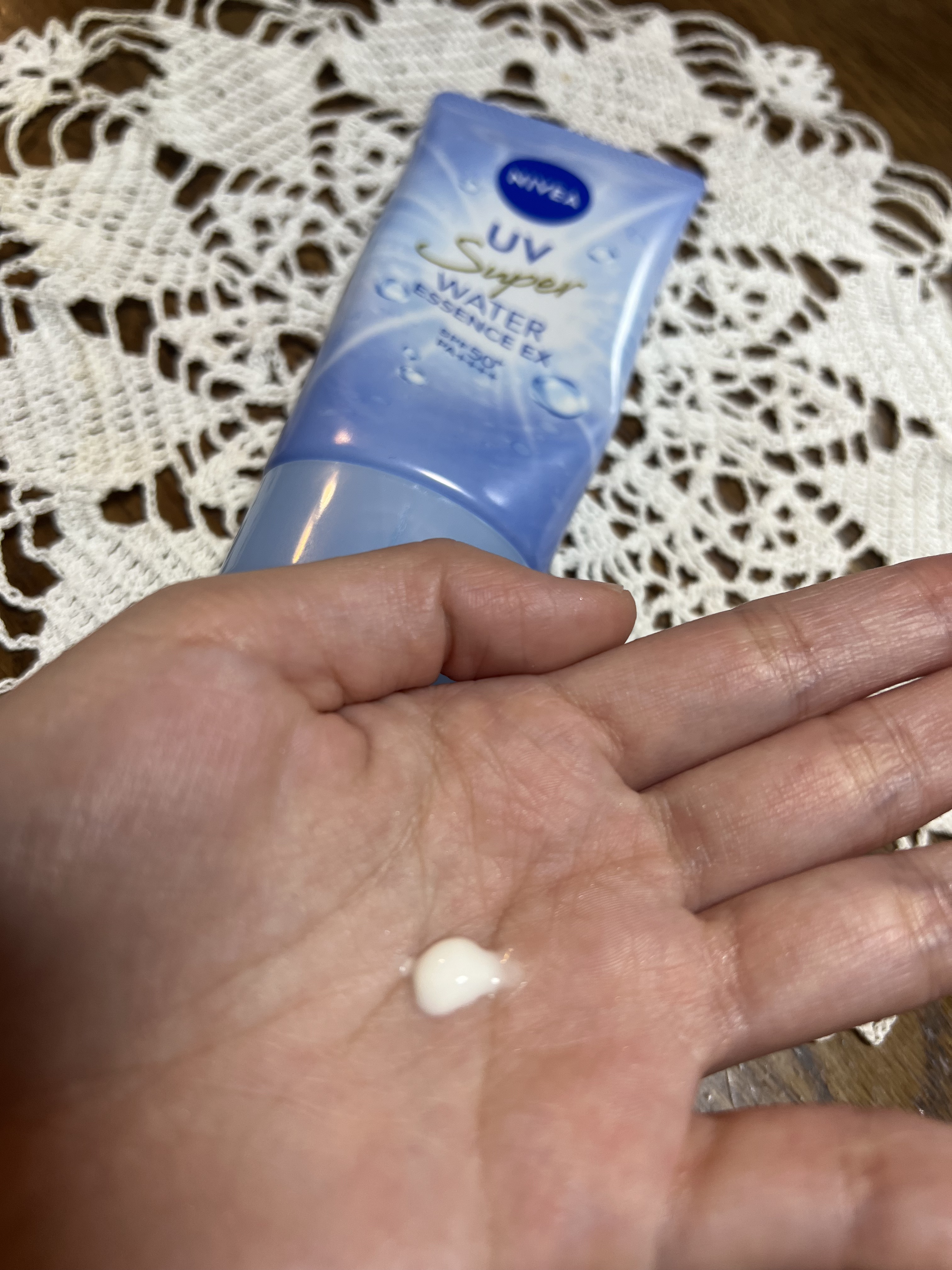 ニベアUV ウォータージェルEX/ニベア/日焼け止めジェルを使ったクチコミ（2枚目）