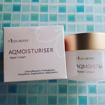 MEDIMERRY AQUA MOISTURISER 保湿水分クリーム/健康サプリの館/フェイスクリームを使ったクチコミ(1枚目)