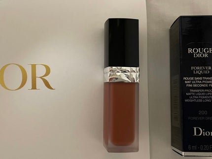 ルージュ ディオール フォーエヴァー リキッド/Dior/口紅を使ったクチコミ(1枚目)