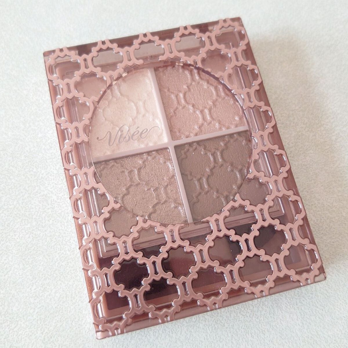 グロッシーリッチ アイズ N/Visée/アイシャドウパレットを使ったクチコミ(3枚目)