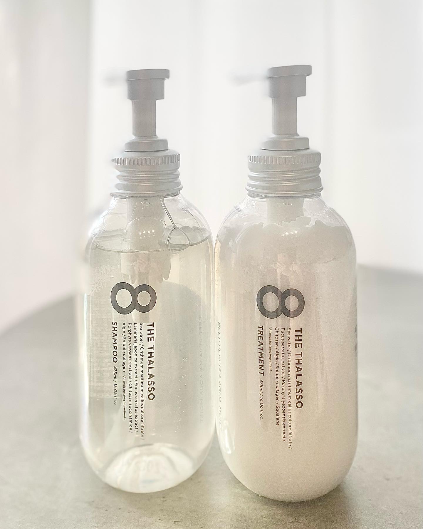 [旧商品]クレンジングリペア＆モイスト 美容液シャンプー／ディープリペア＆アクアモイスト 美容液トリートメント/エイトザタラソ/市販シャンプーを使ったクチコミ（2枚目）