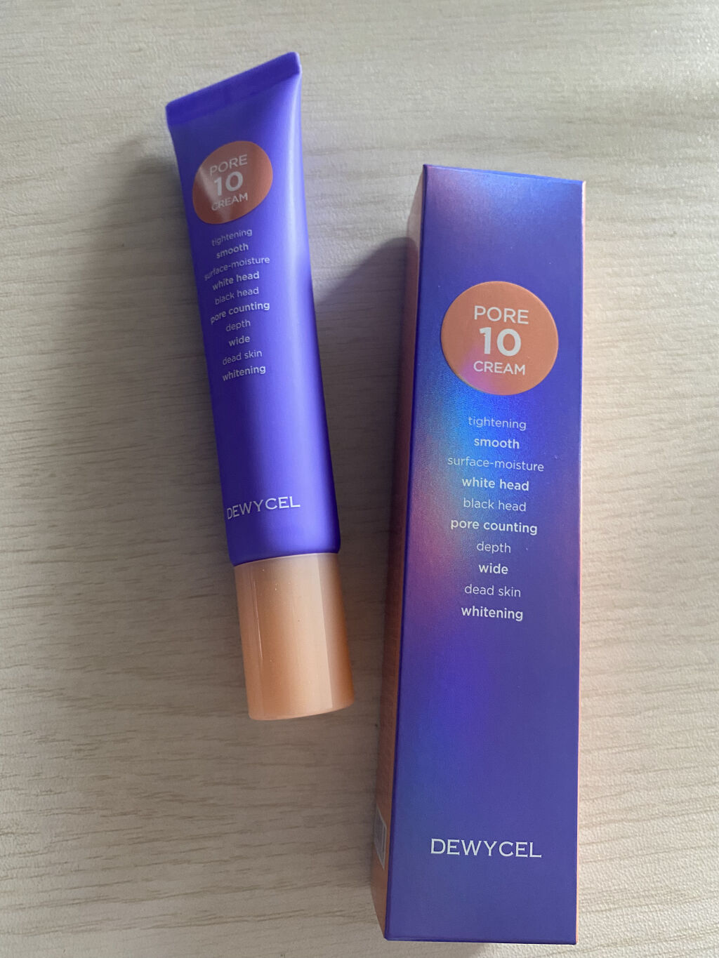 ポアーテンクリーム/DEWYCEL/化粧下地を使ったクチコミ（1枚目）