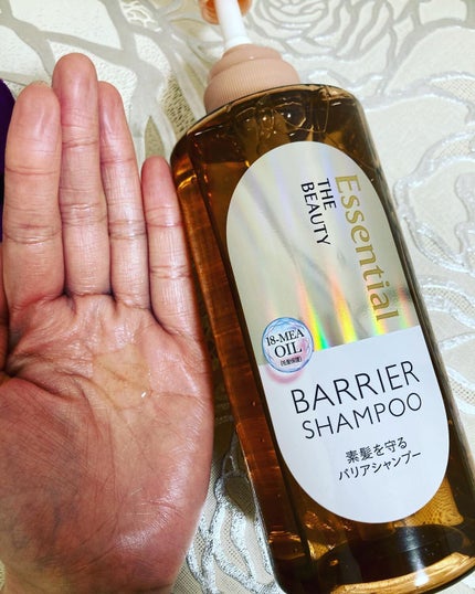 ザビューティ 髪のキメ美容素髪を守る バリアシャンプー/コンディショナー/エッセンシャル/シャンプー・コンディショナーを使ったクチコミ(2枚目)