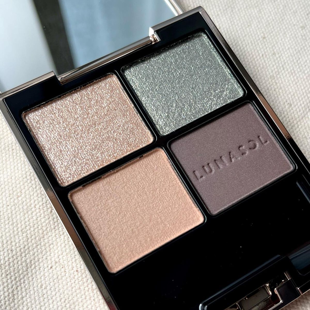 アイカラーレーション 17 Smoky Quartz/LUNASOL/アイシャドウパレットを使ったクチコミ（3枚目）