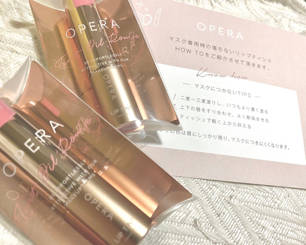 オペラ リップティント N/OPERA/リップティントを使ったクチコミ(1枚目)