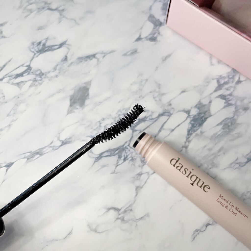 ムードアップマスカラ ロング&カール/dasique/マスカラを使ったクチコミ(2枚目)