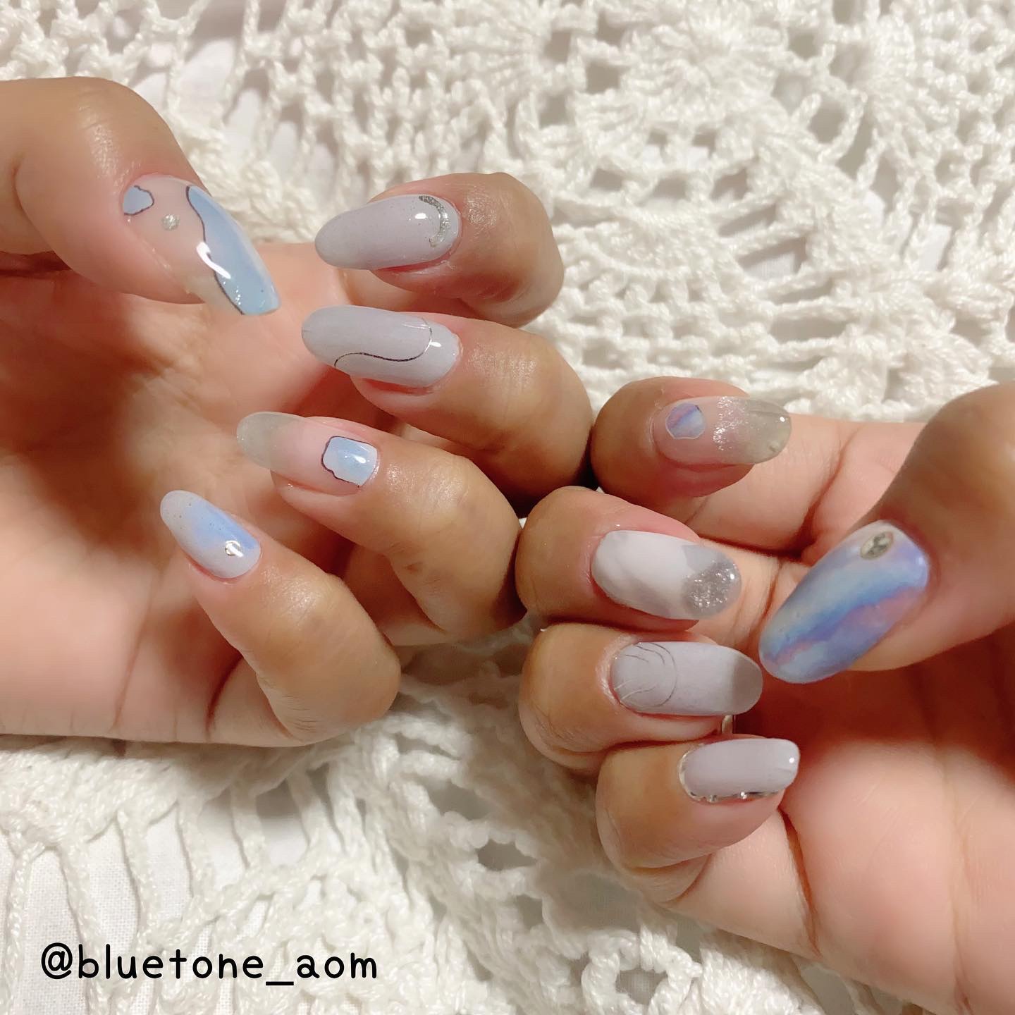 ジェルネイルシール/キャンドゥ/ネイルシールを使ったクチコミ（1枚目）