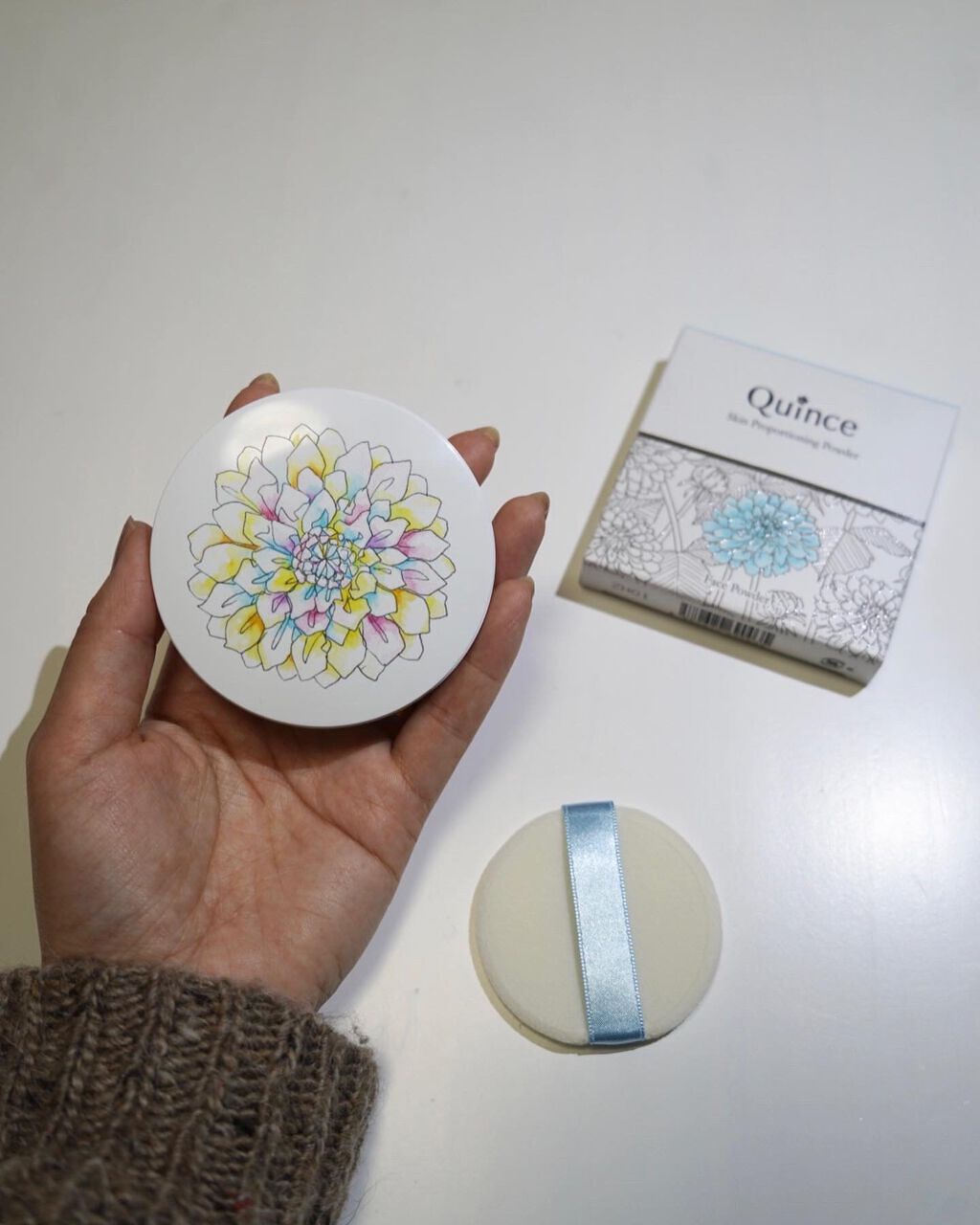 スキンプロポーショニングパウダー/Quince/プレストパウダーを使ったクチコミ（3枚目）