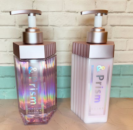 ミラクル シャイン シャンプー/ヘアトリートメント/&Prism/市販シャンプーを使ったクチコミ(1枚目)