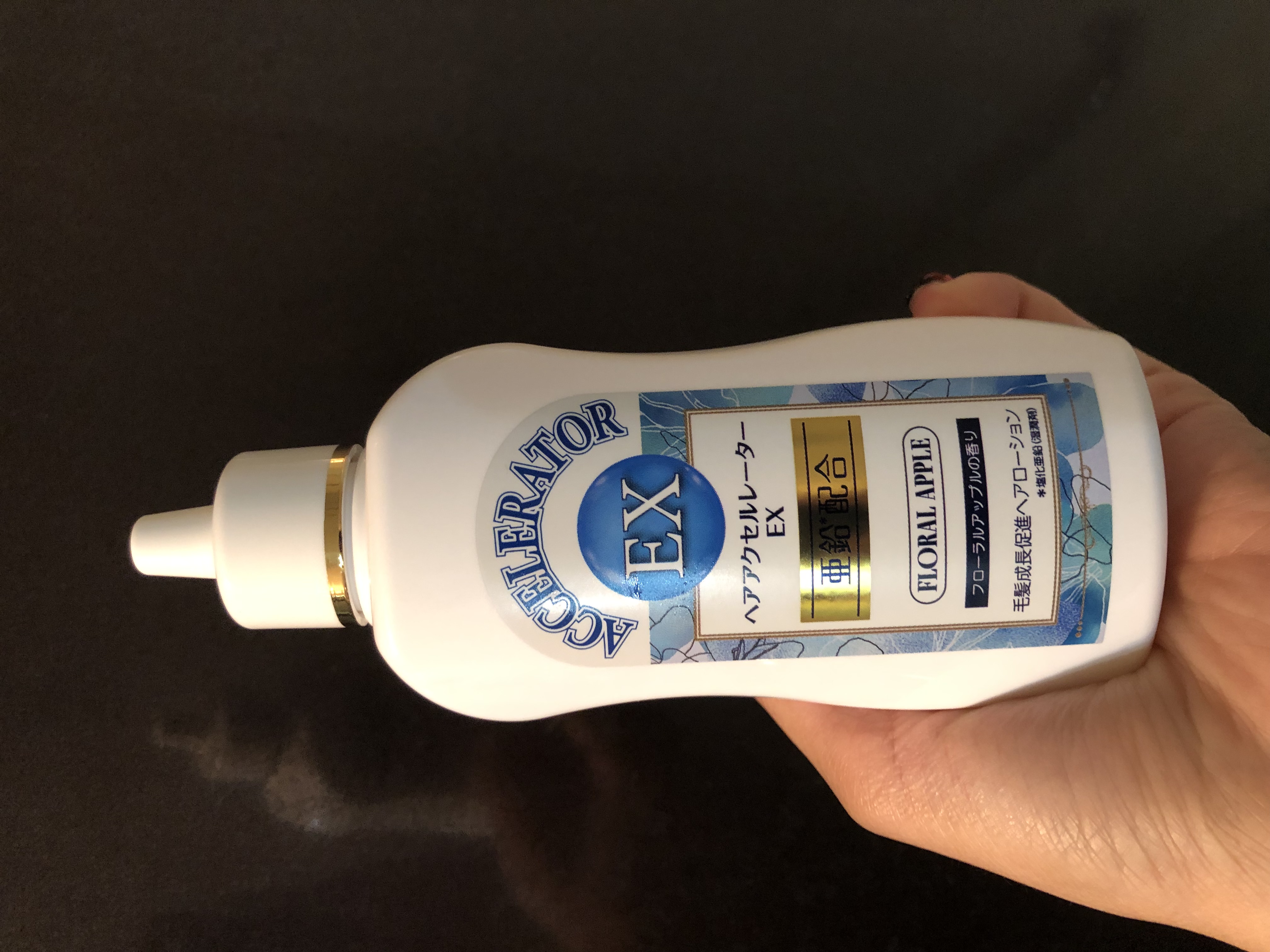 ヘアアクセルレーターEX フローラルアップルの香り/加美乃素本舗/頭皮ローションを使ったクチコミ（1枚目）