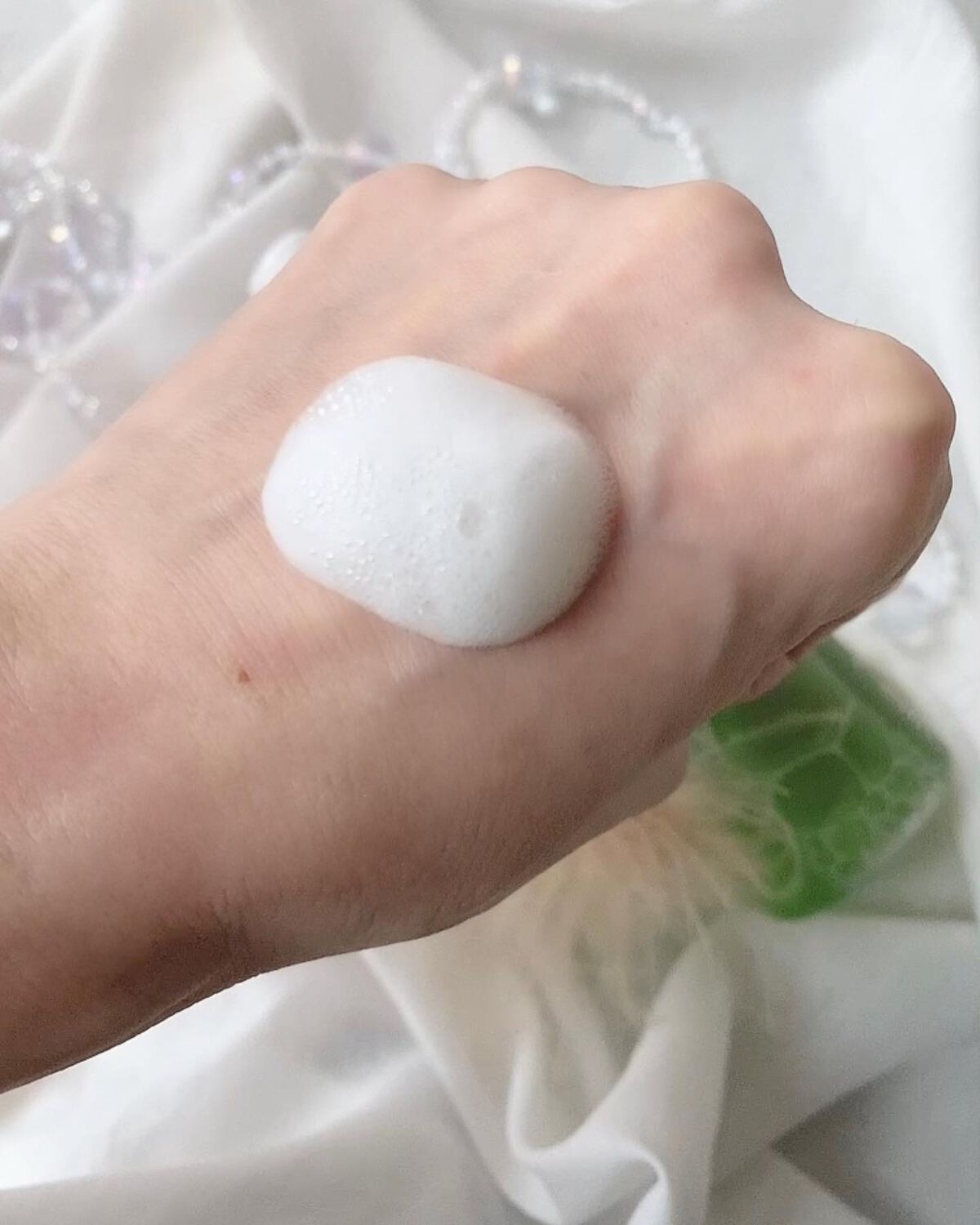 ザリアルノニアクネバブルクレンザー/celimax/泡洗顔を使ったクチコミ(2枚目)