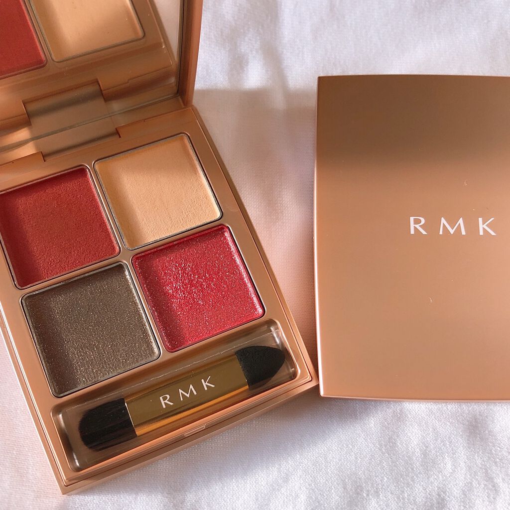  ローズウッドデイドリーム 4アイズ  04 オータムダスク/RMK/アイシャドウパレットを使ったクチコミ（1枚目）