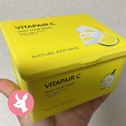 ビタペアCシートマスク/ネイチャーリパブリック/シートマスク・パックを使ったクチコミ(2枚目)
