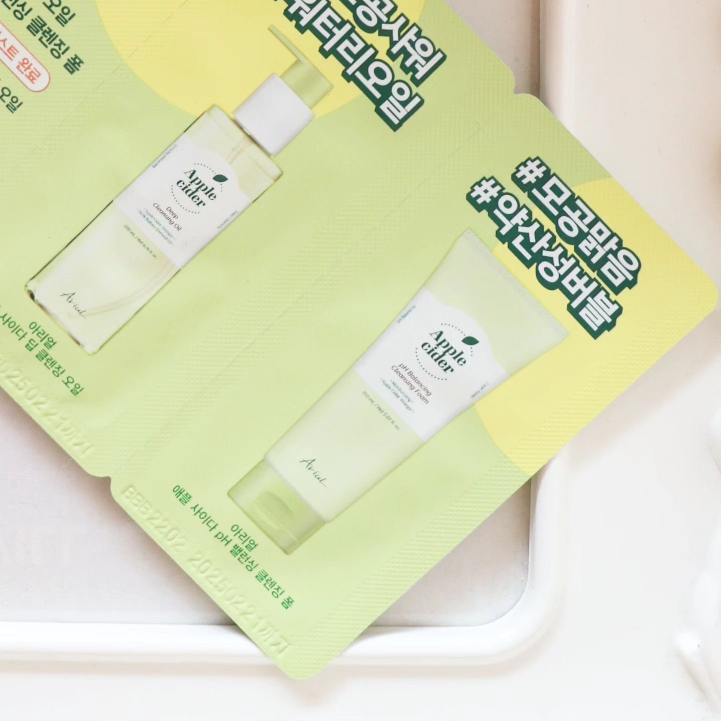 アップルサイダー pH弱酸性クレンジングフォーム /Ariul/洗顔フォームを使ったクチコミ（1枚目）