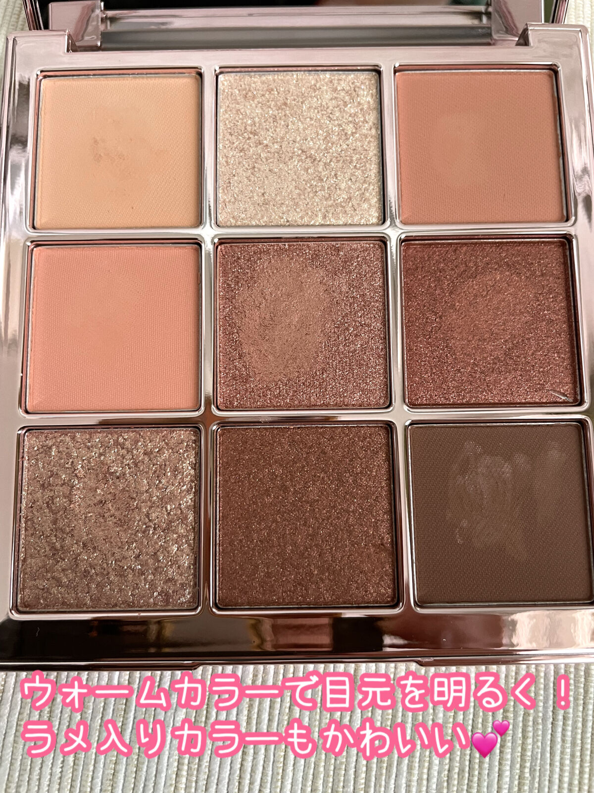 The Bella collection eyeshadow palette/CELEFIT/アイシャドウパレットを使ったクチコミ（2枚目）
