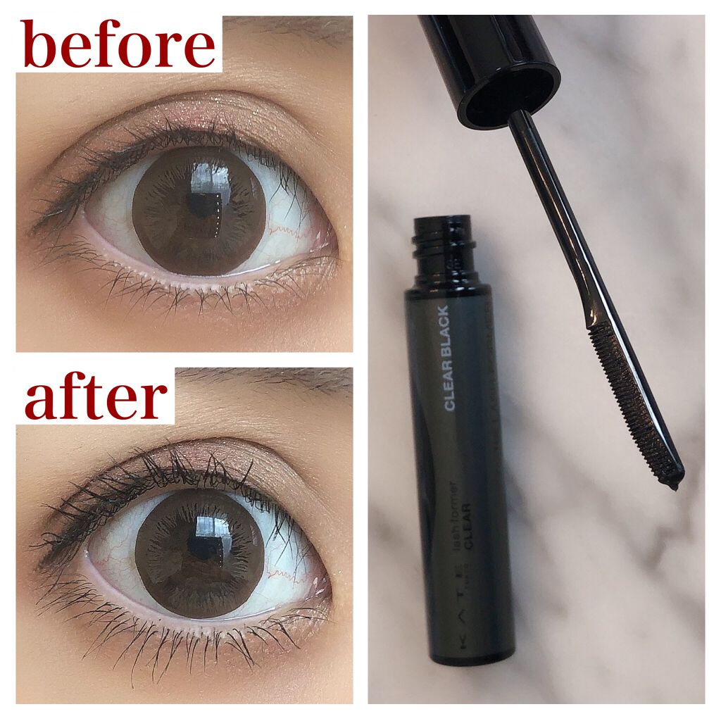 ラッシュフォーマー（クリア）/KATE/マスカラを使ったクチコミ（3枚目）