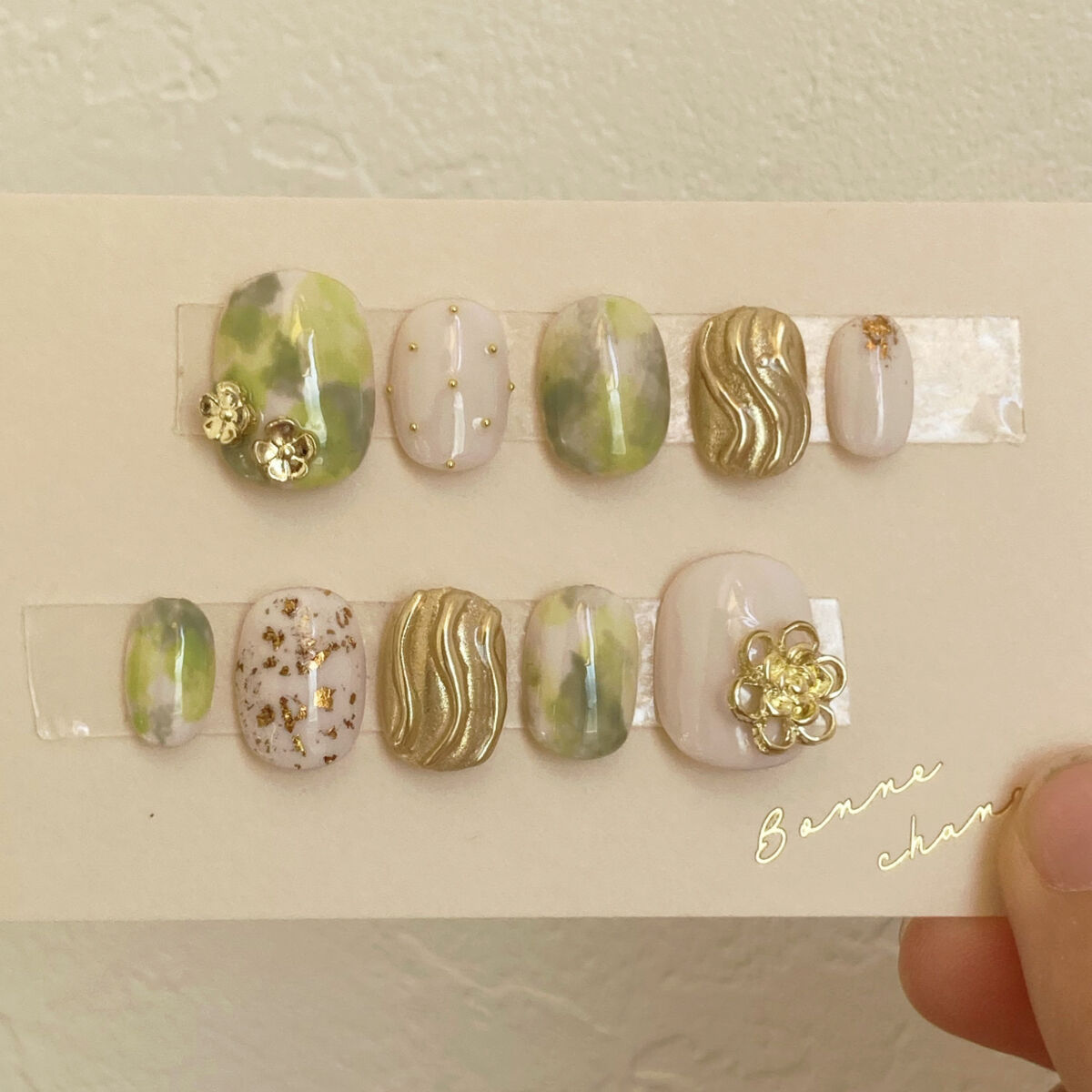 ネイルパーツ/セリア/ネイルチップ・パーツを使ったクチコミ（2枚目）