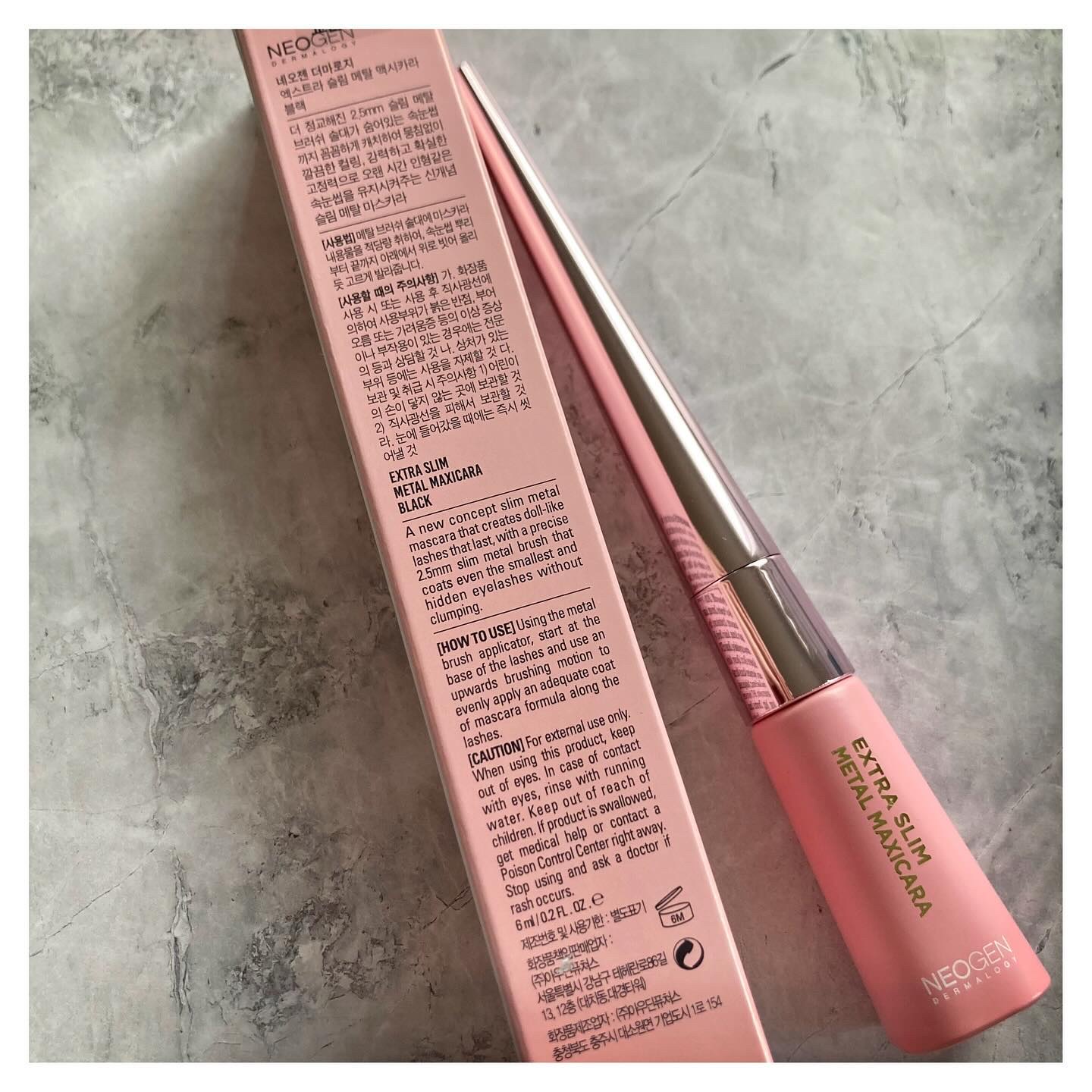 エクストラ スリム メタル マキシカラ/NEOGEN/マスカラを使ったクチコミ（2枚目）