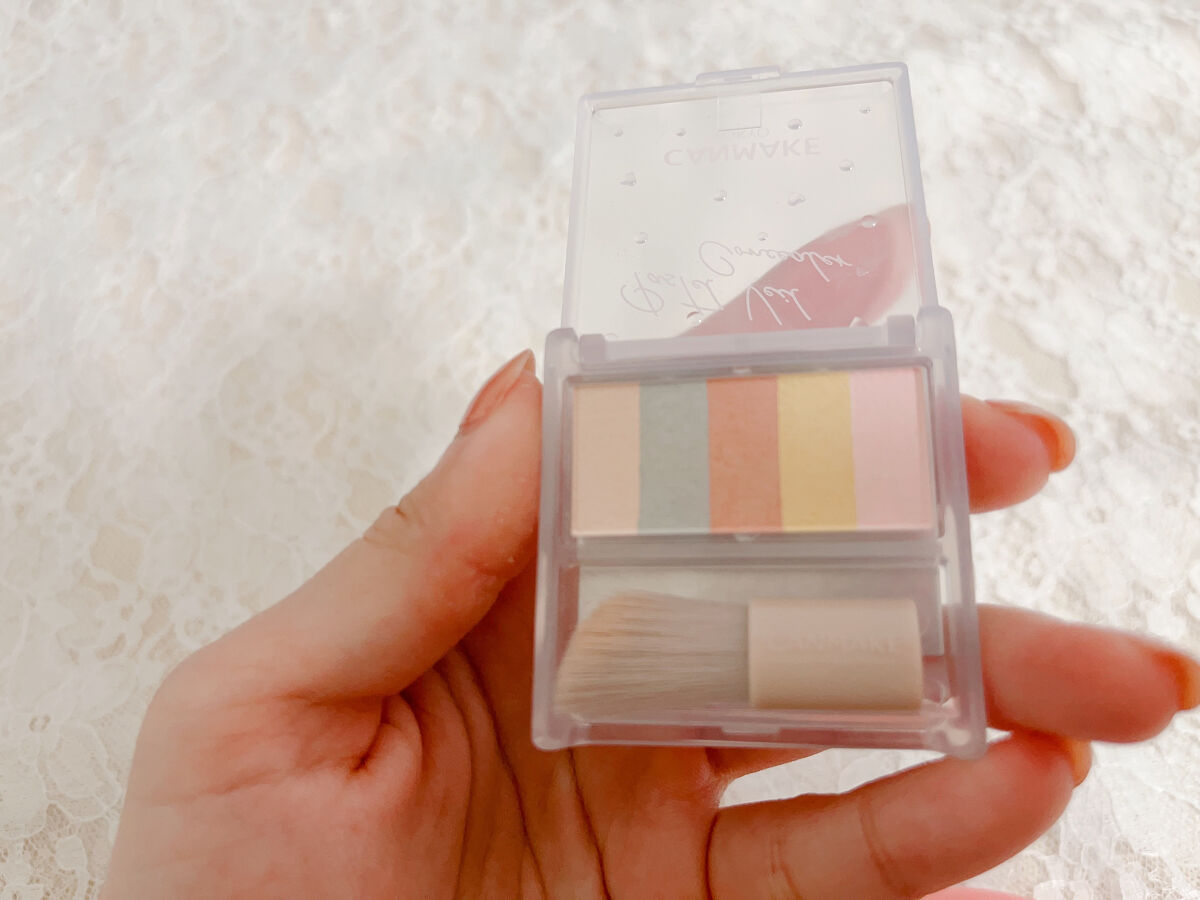 パステルヴェールコンシーラー/キャンメイク/パレットコンシーラーを使ったクチコミ（3枚目）