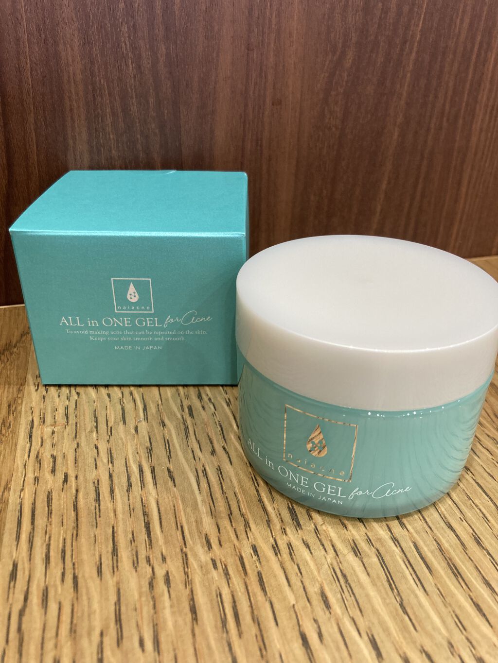 ナイアクネ オールインワンジェル/naiacne/オールインワン化粧品を使ったクチコミ（1枚目）
