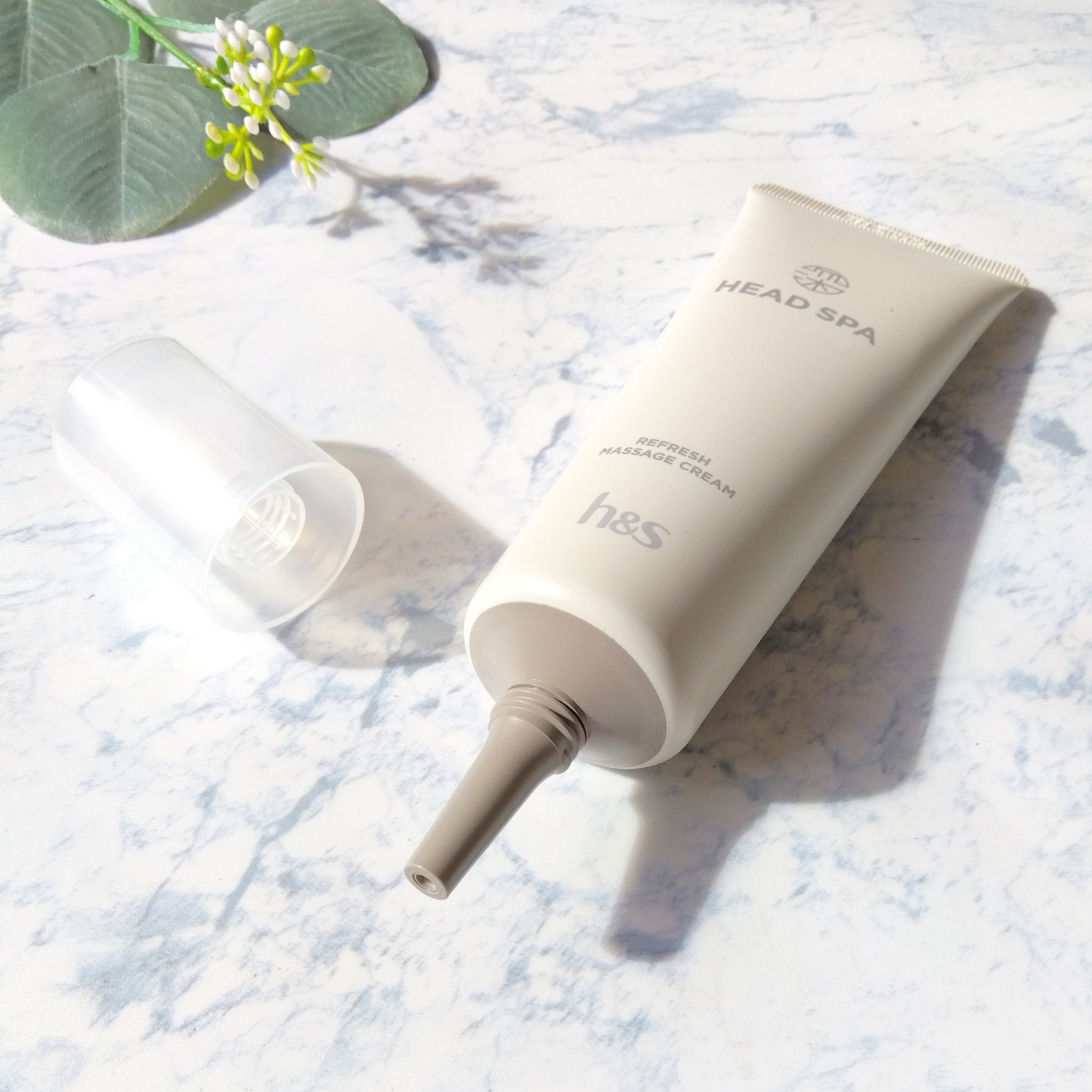 リフレッシュ マッサージクリーム/h&s/洗い流すヘアトリートメントを使ったクチコミ（2枚目）