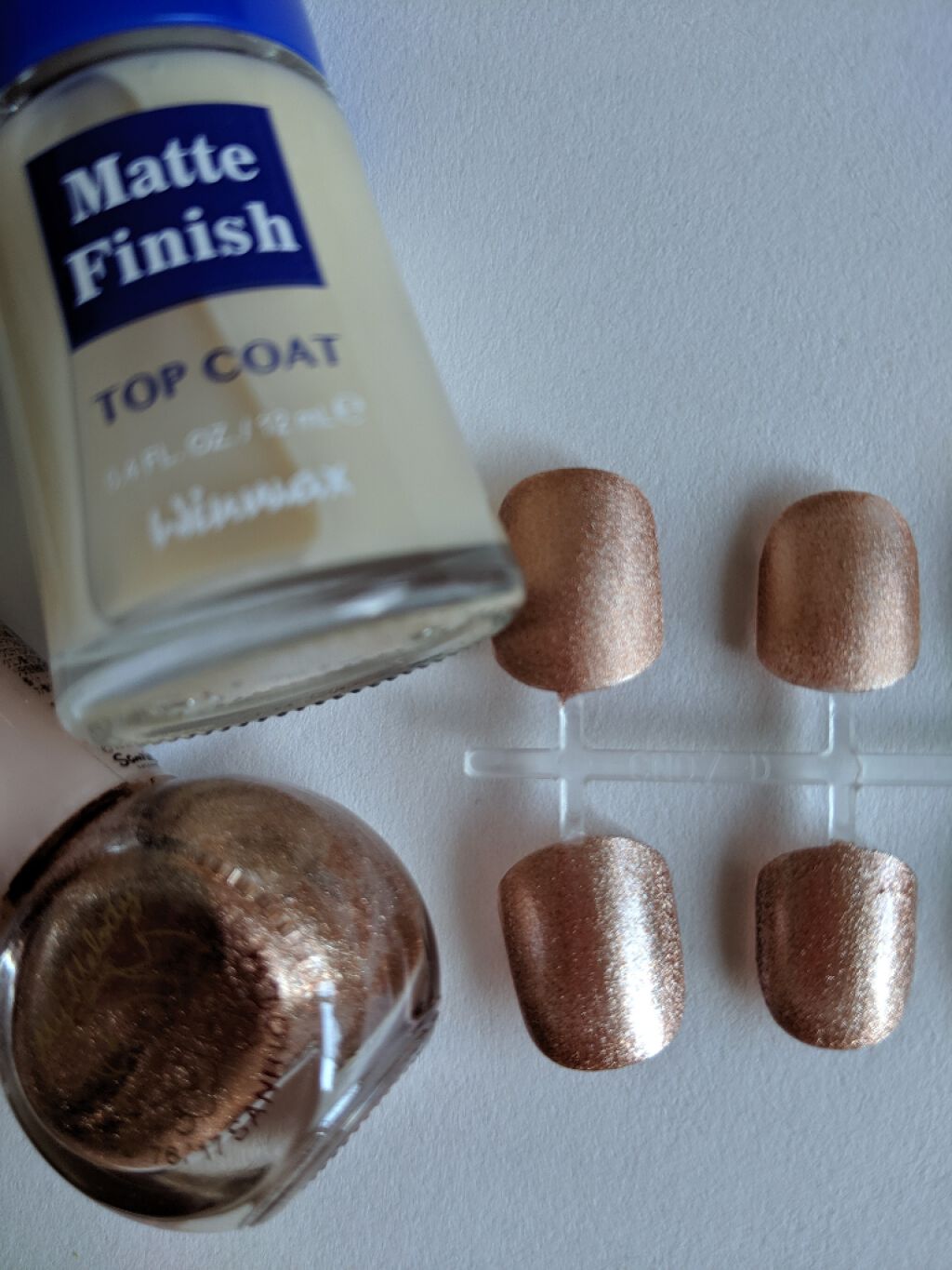 ウィンマックス ネイルケアシリーズ マットトップコート/DAISO/ネイルトップコートを使ったクチコミ（3枚目）