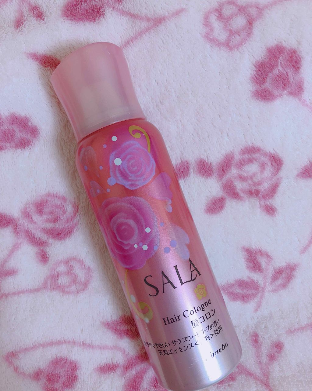 髪コロンB(サラ スウィートローズの香り)/SALA/ヘアミストを使ったクチコミ（1枚目）