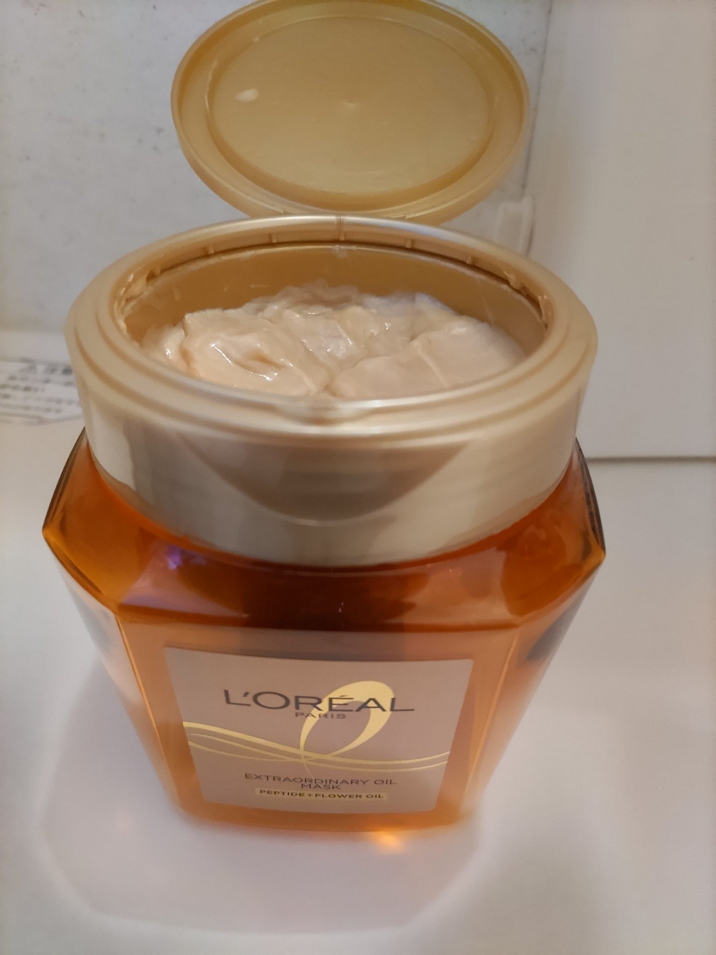 エクストラオーディナリー オイル ヘアマスク/ロレアル パリ/ヘアマスク・ヘアパックを使ったクチコミ(3枚目)