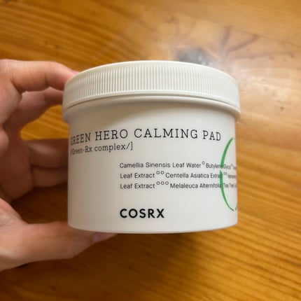 ワンステップグリーンカーミングパッド/COSRX/トナーパッドを使ったクチコミ(1枚目)