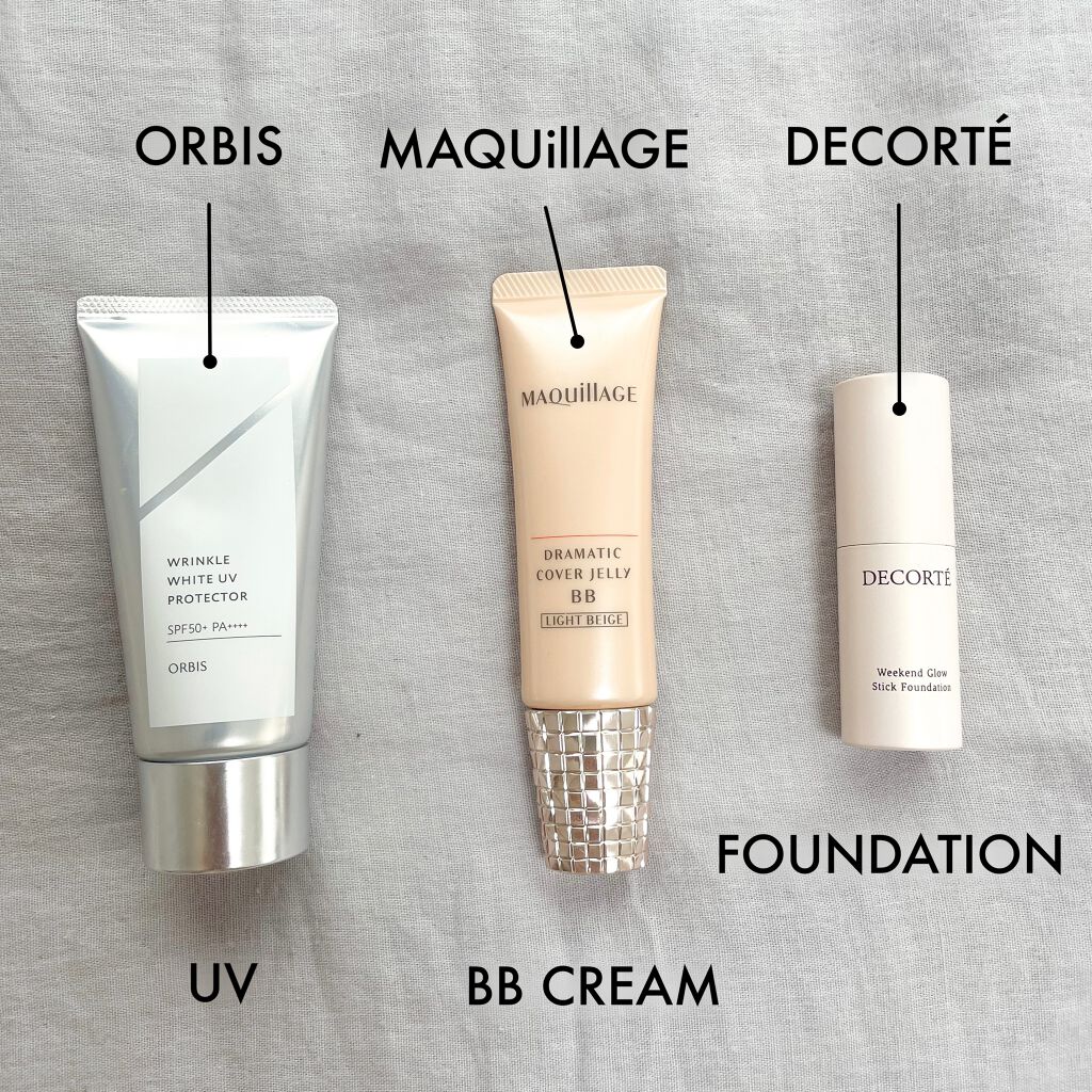 ウィークエンド グロウ スティックファンデーション/DECORTÉ/その他ファンデーションを使ったクチコミ(2枚目)