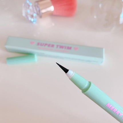 Super Twim Pen Eyeliner/Merrymonde/リキッドアイライナーを使ったクチコミ(5枚目)