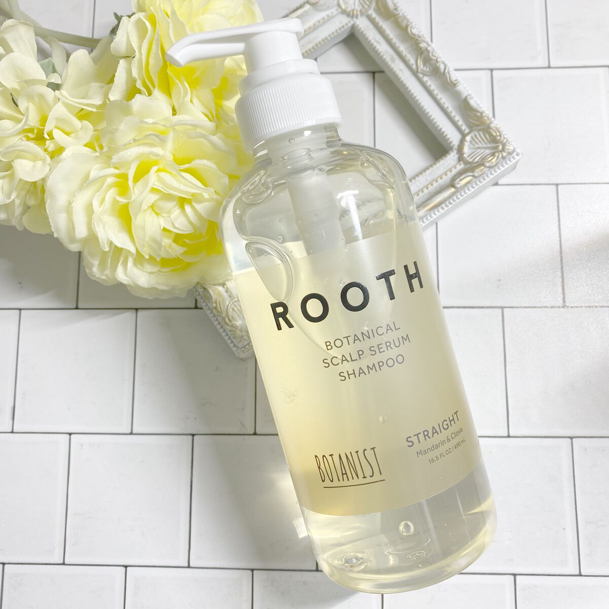 ルース ボタニカルスカルプセラム シャンプー・トリートメント（ストレート）/BOTANIST/市販シャンプーを使ったクチコミ（2枚目）