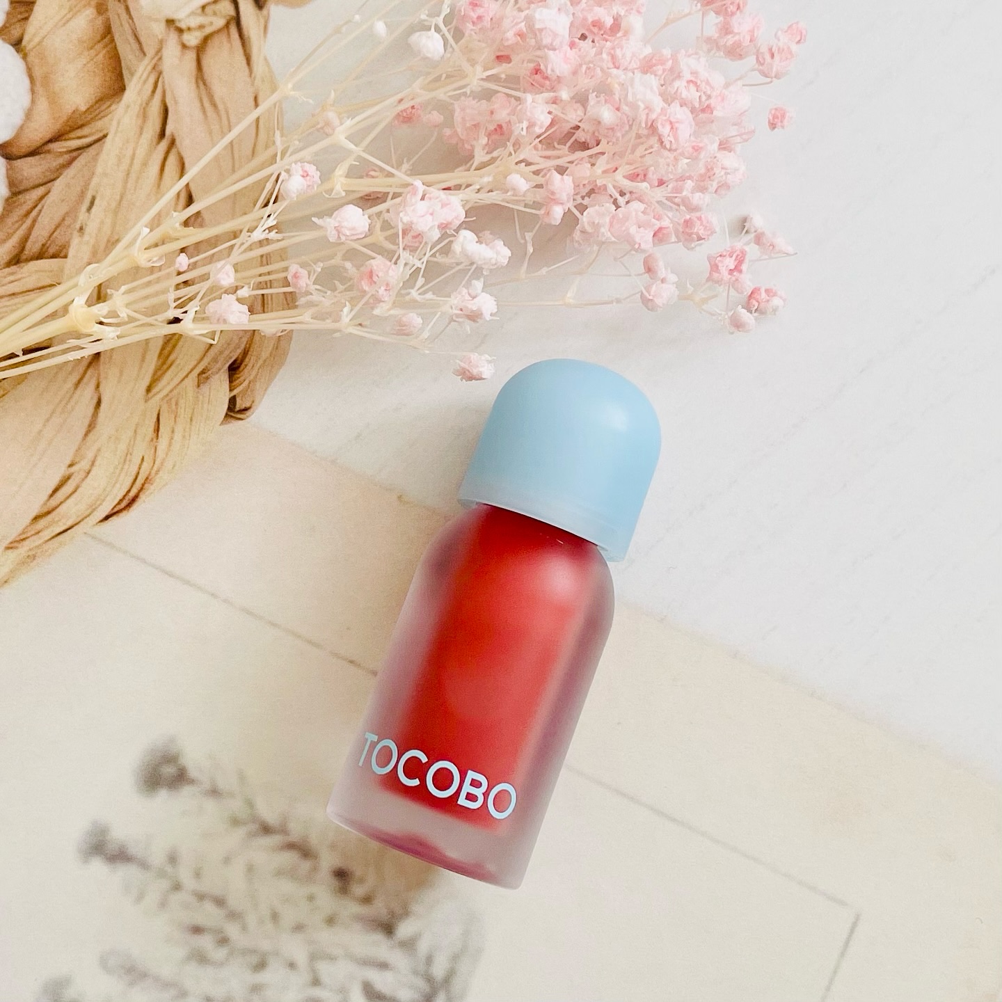 ジューシーベリープランピングリップオイル/TOCOBO/リップグロスを使ったクチコミ（2枚目）