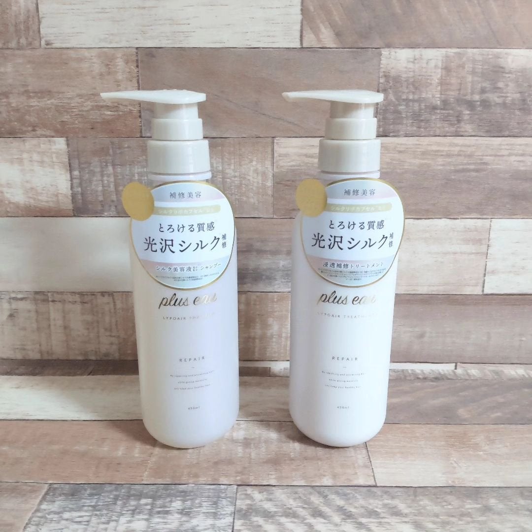 ãªãã¢ã·ã£ã³ããŒ/ãªãã¢ããªãŒãã¡ã³ã/plus eau/åžè²©ã·ã£ã³ããŒã䜿ã£ãã¯ãã³ãïŒ1æç®ïŒ