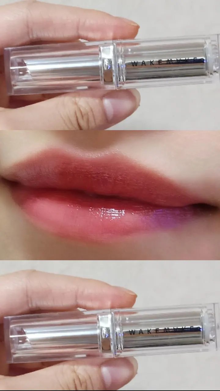 デュイジェルグレーズスティック/wakemake/口紅を使ったクチコミ（2枚目）