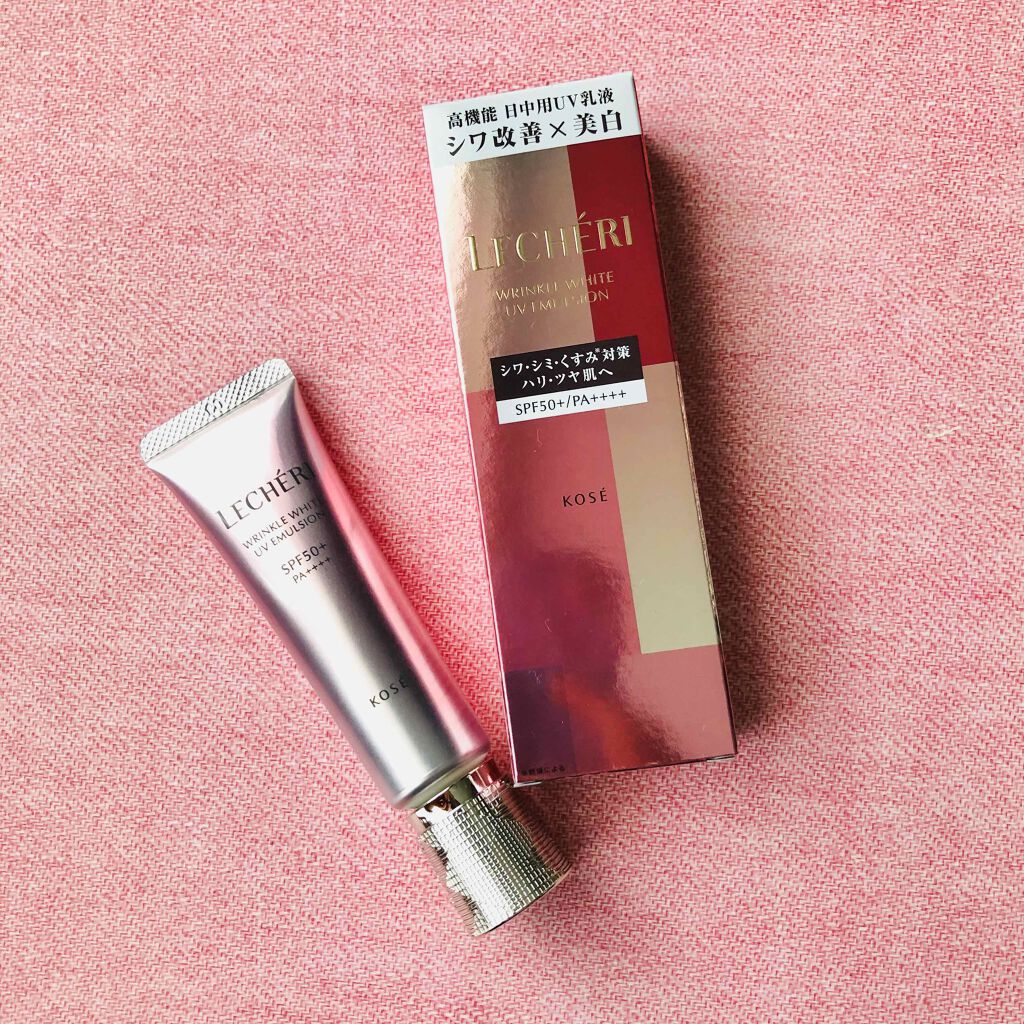 リンクルホワイト UVエマルジョン/ルシェリ/乳液を使ったクチコミ(1枚目)