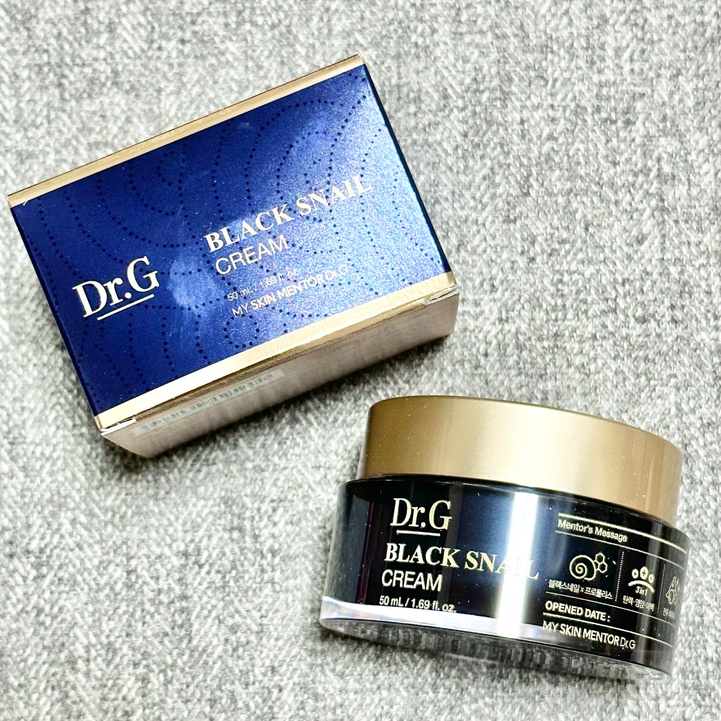 ブラックスネイル クリーム/Dr.G/フェイスクリームを使ったクチコミ(1枚目)