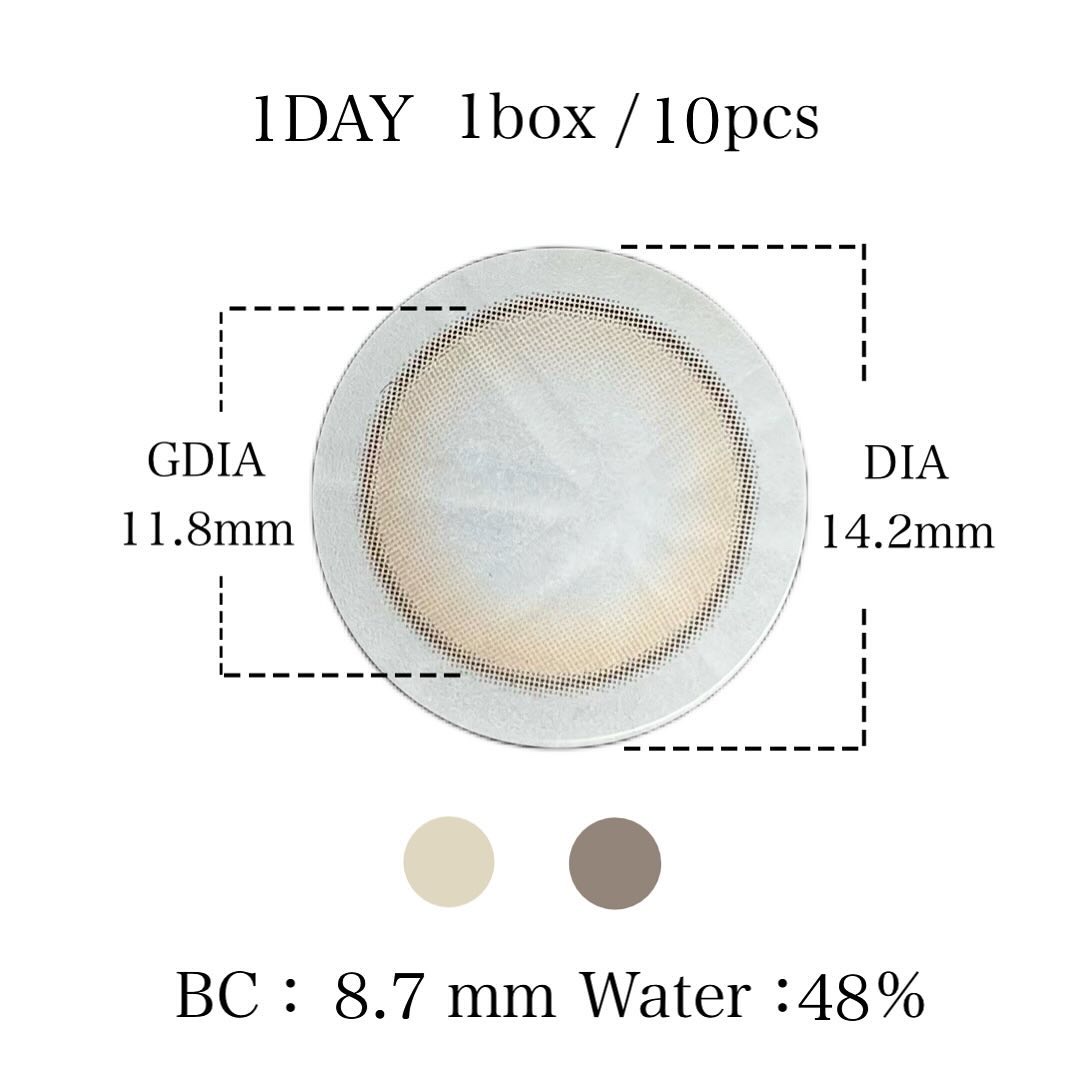 Dewy Kristin/Hapa kristin/カラーコンタクトレンズを使ったクチコミ（3枚目）