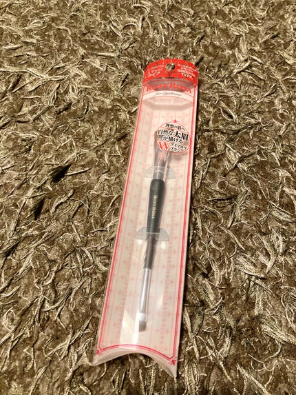 ダブルエンドアイブロウブラシ スマッジタイプ/ロージーローザ/メイクブラシを使ったクチコミ(1枚目)