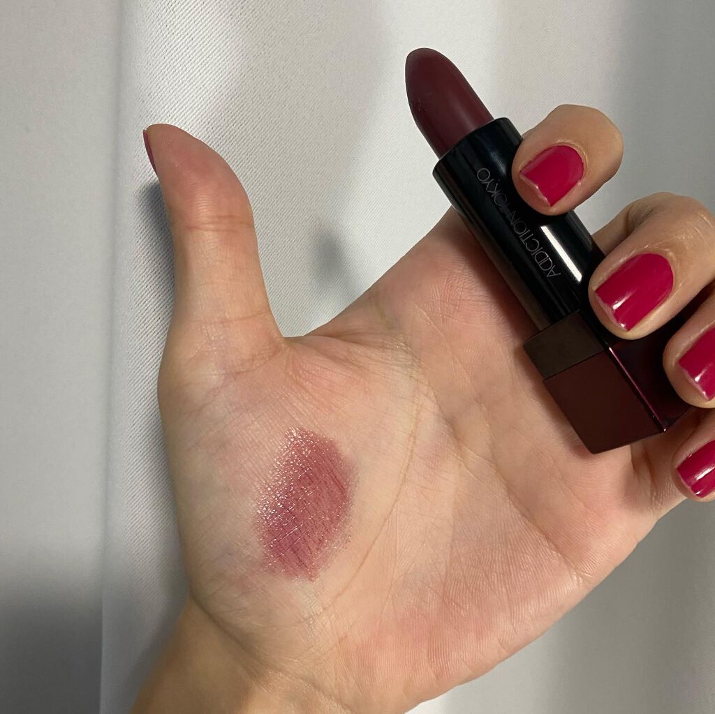 ザ リップスティック シアー 013 Cassis/ADDICTION/口紅を使ったクチコミ（3枚目）