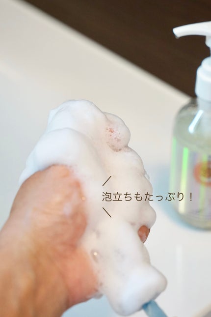 シカカーミングデイリースクラブウォッシュ/illuN/ボディスクラブを使ったクチコミ(5枚目)