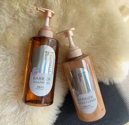 ザビューティ 髪のキメ美容素髪を守る バリアシャンプー/コンディショナー/エッセンシャル/シャンプー・コンディショナーを使ったクチコミ(1枚目)