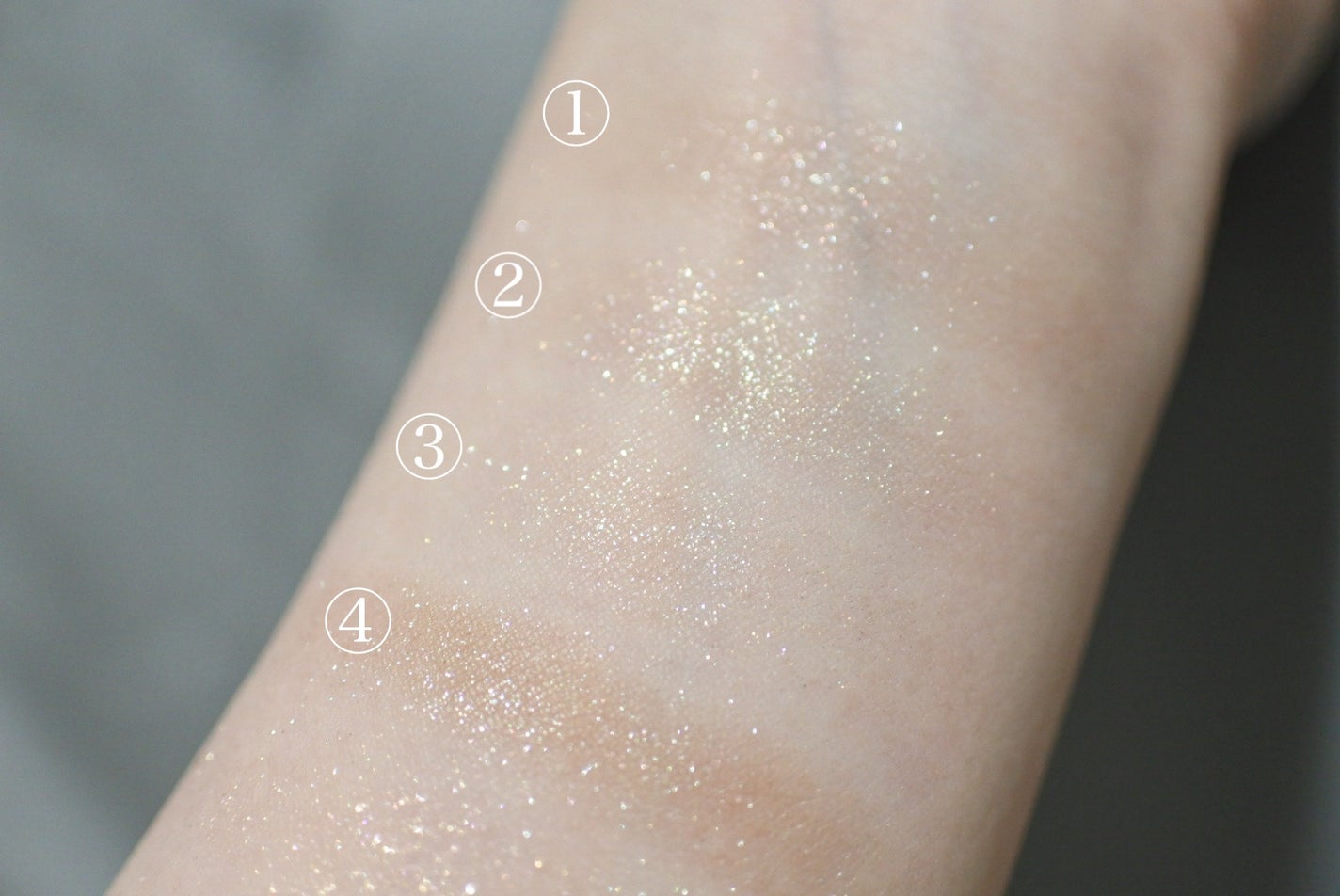 ジューシーピュアアイズ/キャンメイク/アイシャドウパレットを使ったクチコミ(2枚目)